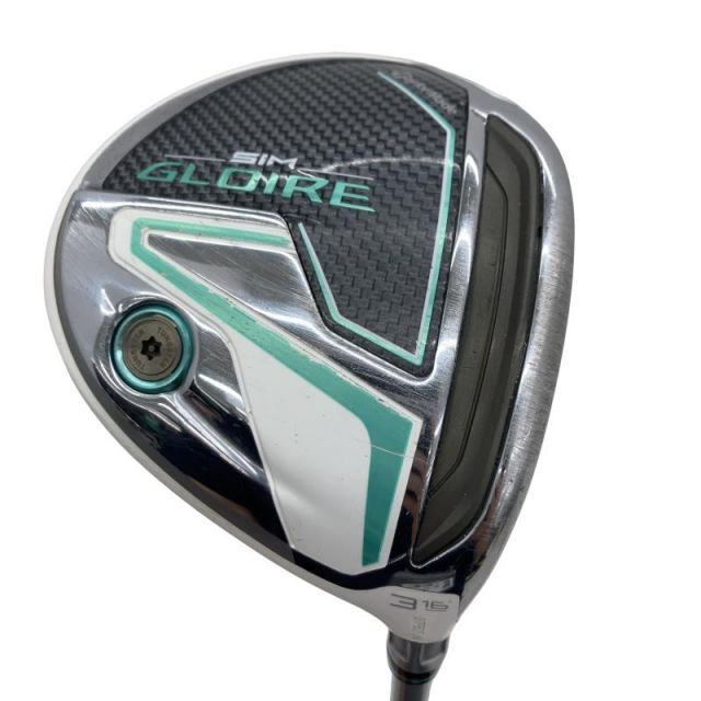 【中古】 テーラーメイド SIM GLOIRE 3W レディース フェアウェイウッド FW AIR Speeder TM(FW) (フレックスL) レディース 女性用 右利き 右用 Cランク ゴルフクラブ