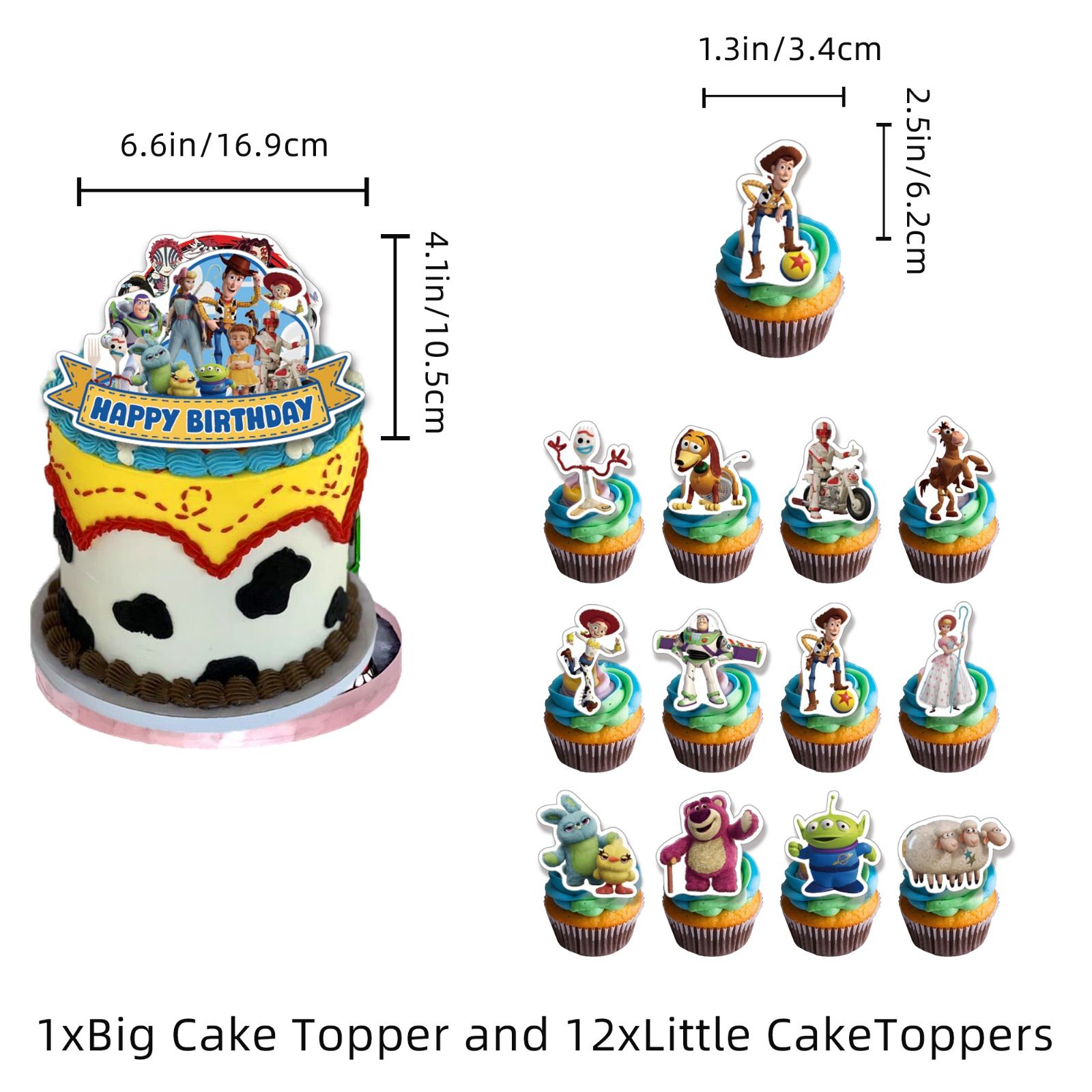 新品】トイストーリー 誕生日トッパーガーランドバースデーパーティー