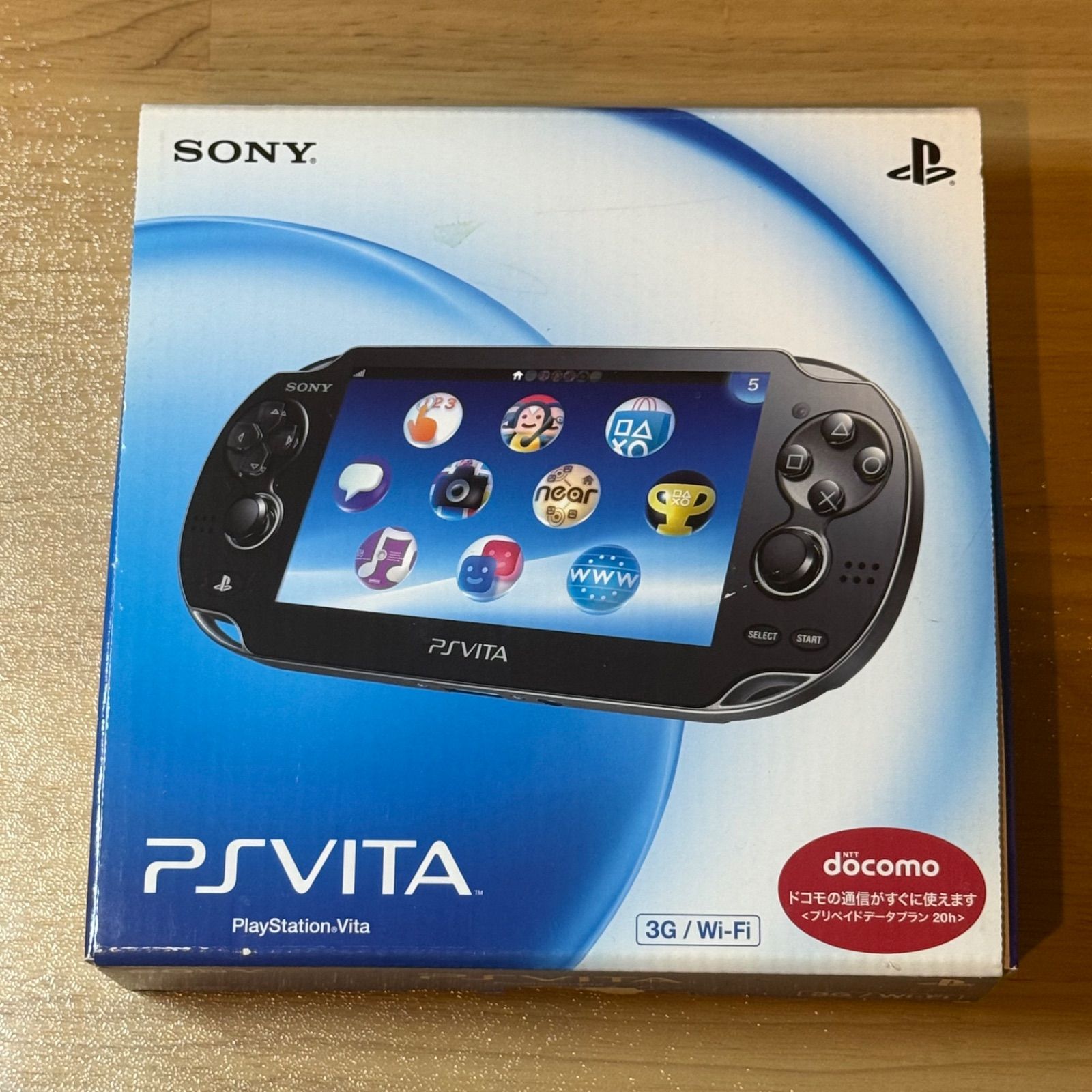 7-171【美品】PSVITA PCH-1100 クリスタル・ブラック 箱付き 18,980円