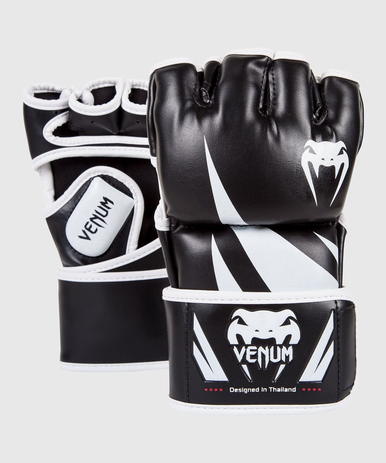 【取寄品】Venum Challenger MMAグローブ ブラック MMA Gloves ヴェヌム チャレンジャー Black オープンフィンガーグローブ