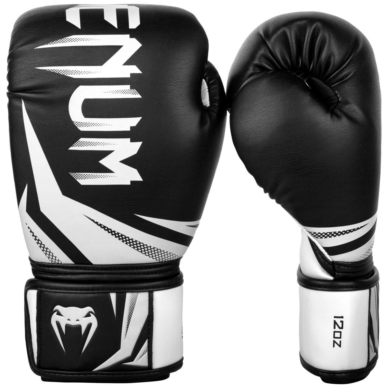 【取寄品】Venum Challenger 3.0 ボクシンググローブ ブラック × ホワイト Boxing Gloves ヴェヌム チャレンジャー Black / White