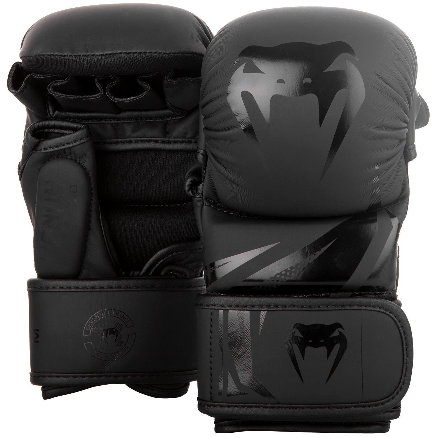 【取寄品】Venum Challenger 3.0 スパーリンググローブ ブラック Sparring Gloves ヴェヌム チャレンジャー Black オープンフィンガーグローブ