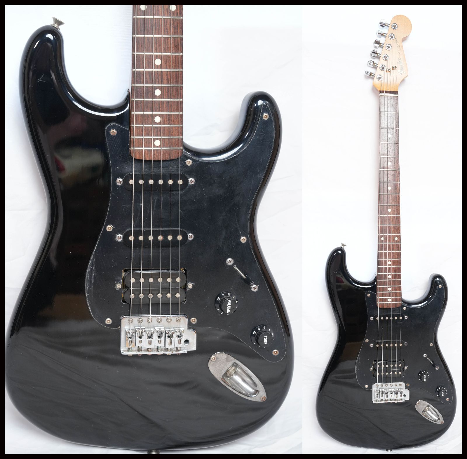 ☆Fender Japan ST-456 BLK BOXER Series STRATOCASTER SSH