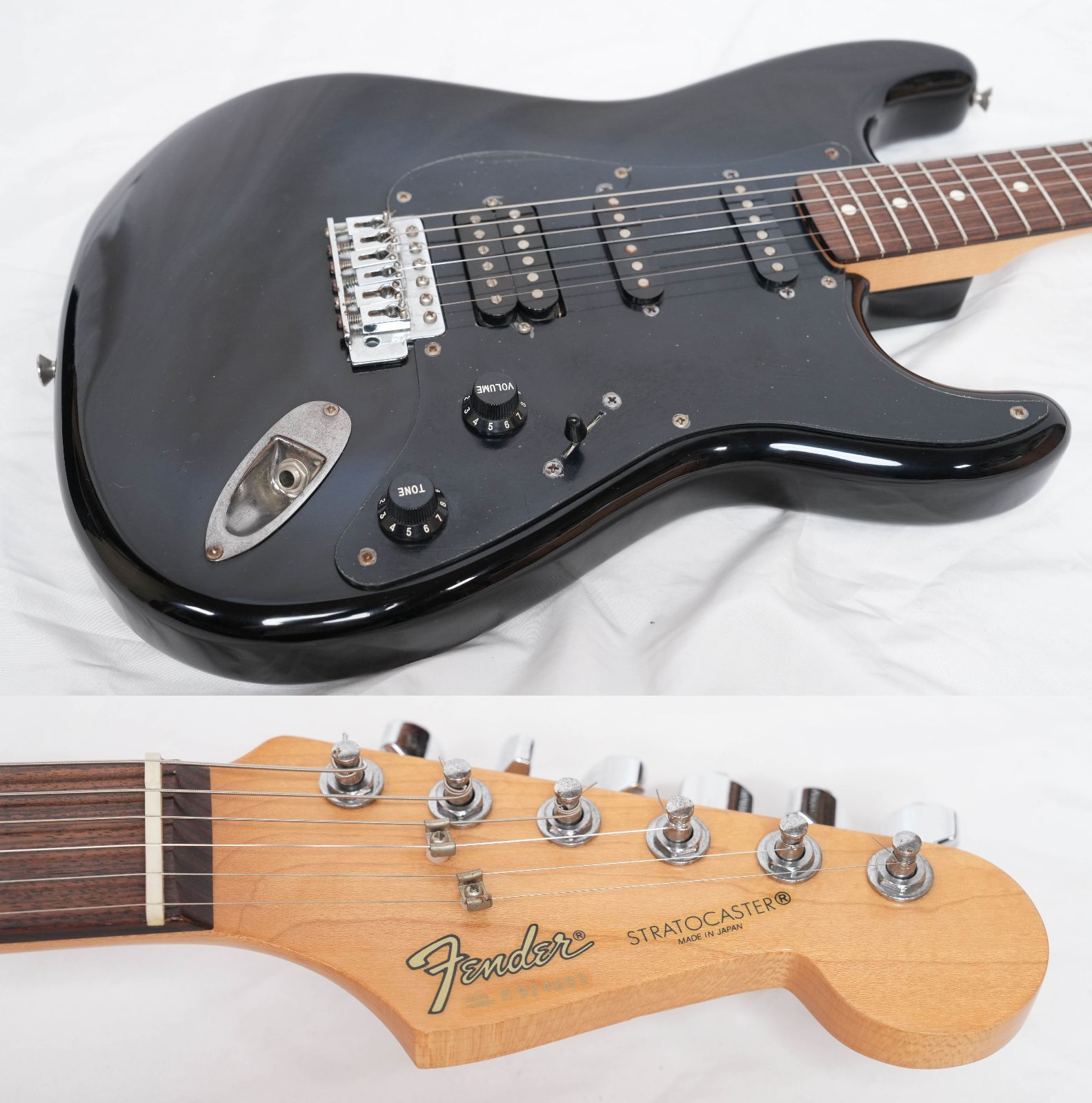 ☆Fender Japan ST-456 BLK BOXER Series STRATOCASTER SSH