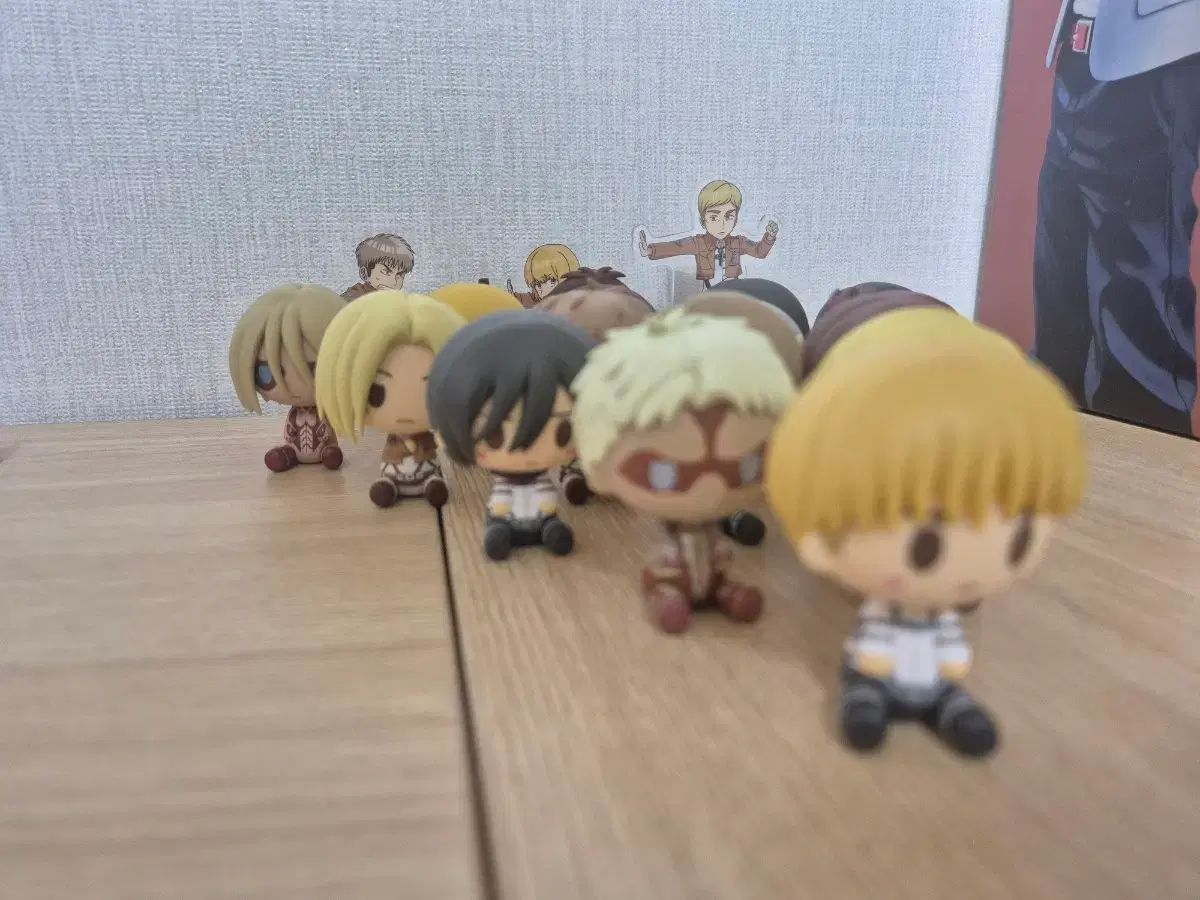 進撃の巨人 ちょこのっこ フィギュアセット 15個