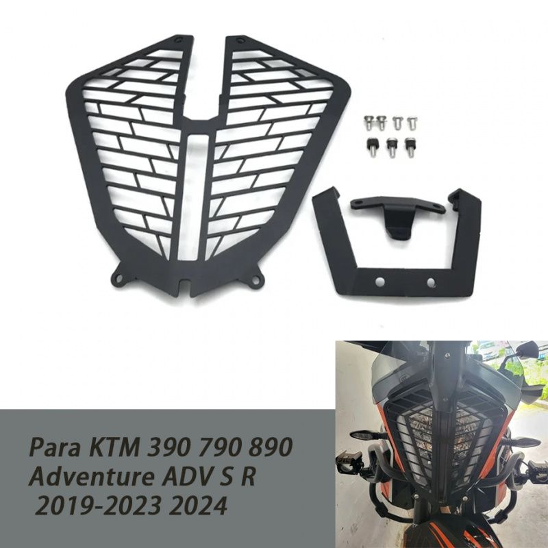 KTM 390/790/890 Adventure 用 ヘッドライトプロテクターカバー 2019-2024