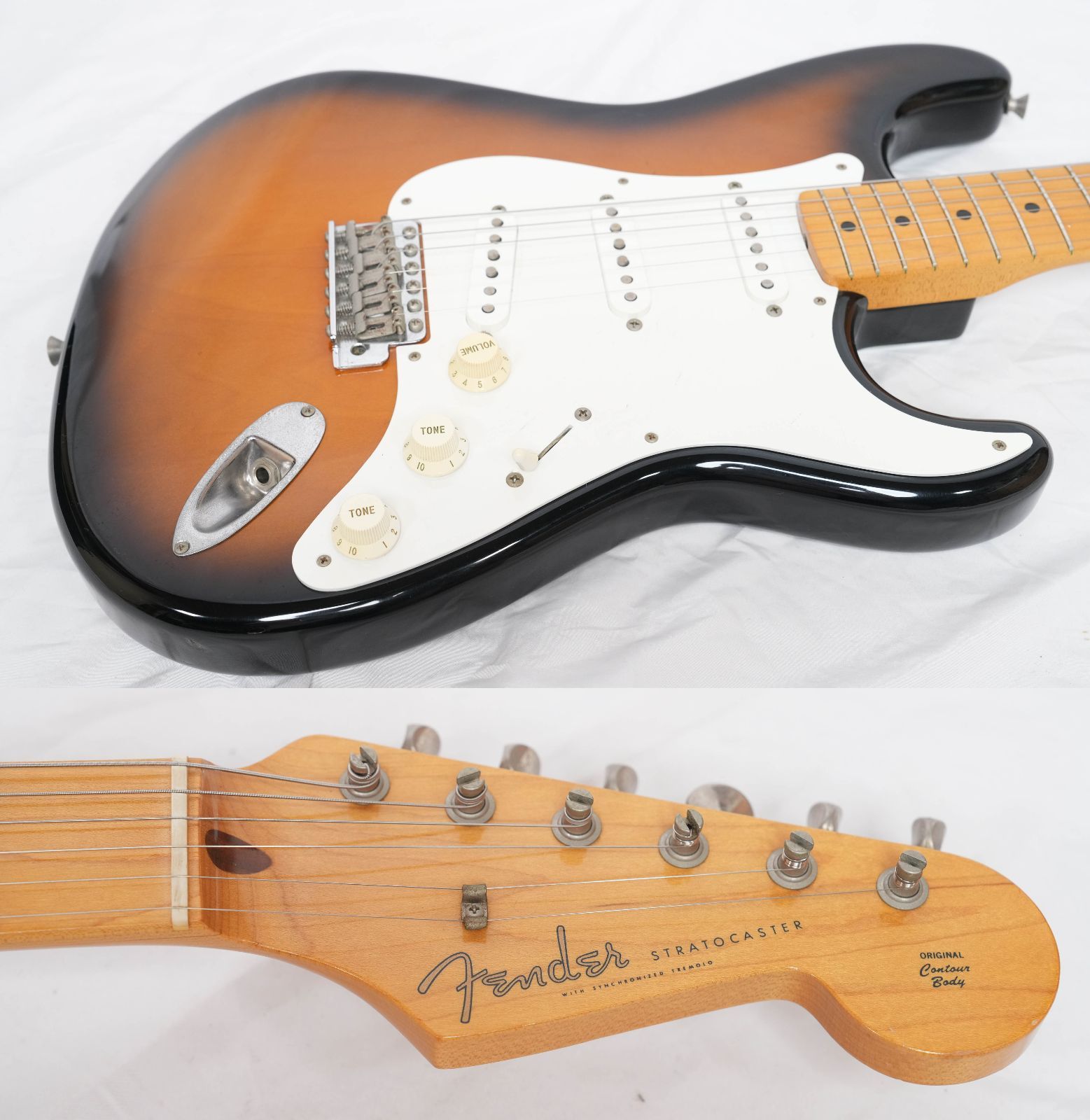 ☆Fender Japan ST57-58US 2T ストラトキャスター USA製ピックアップ