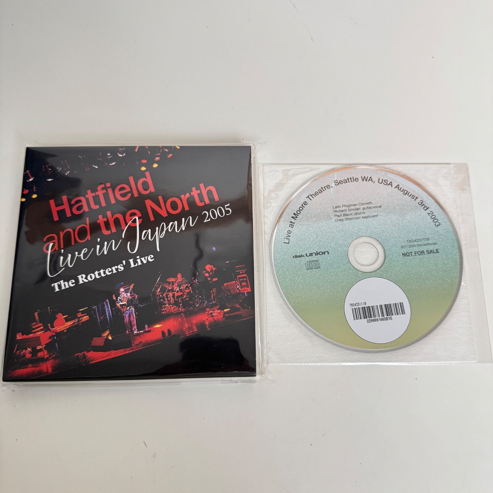 新品未使用 Hatfield & The North Live in Japan 2005 - The Rotters' Live Box CDアルバム 音楽 管理番号：322A-2450