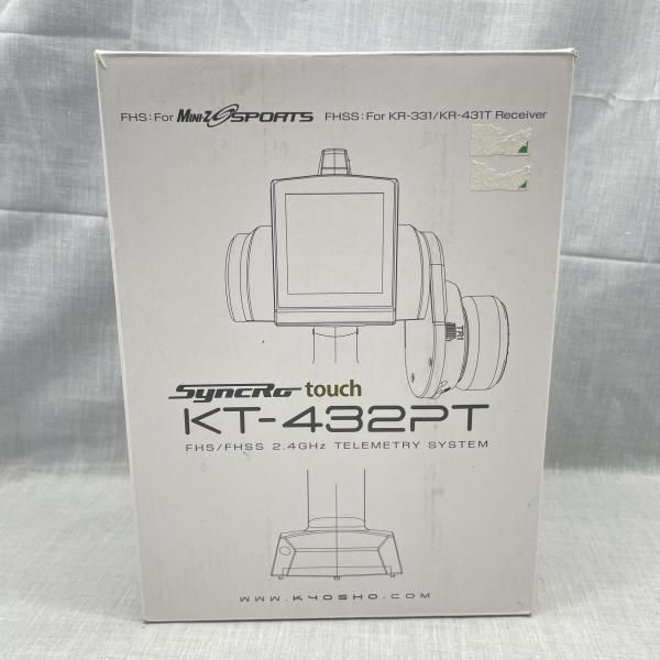 【】Kyosho Syncro Touch KT-432PT 送信機 本体・通電確認のみ[91]