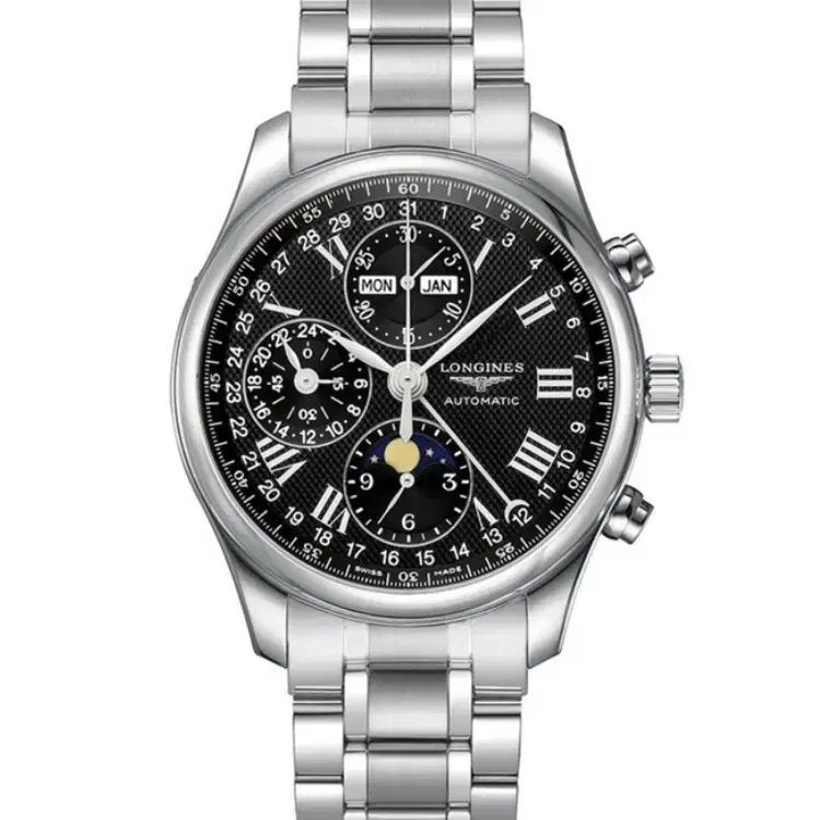 LONGINES ロンジン マスターコレクション クロノグラフ ムーンフェイズ L2 673 4 51 6 / 状態 良し 225,891円