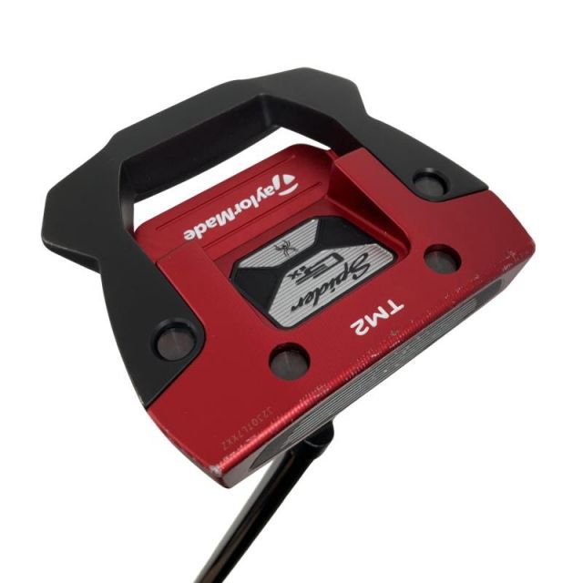 【中古】 テーラーメイド Spider GTx TRUSS RED TM2 34インチ パター PT スチール (フレックスその他) メンズ 男性用 右利き 右用 Cランク ゴルフクラブ
