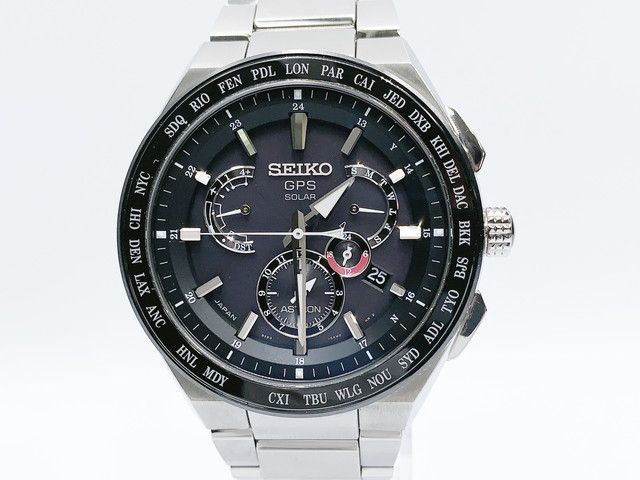 セイコー Seiko Astron 8X53-0AV0 メンズ 腕時計 黒文字盤