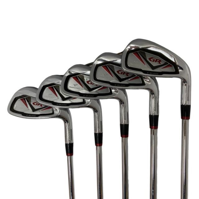 【中古】 ブリヂストン TOURSTAGE X-BLADE GR(2010) 6S アイアンセット IR GS 95 (フレックスS) メンズ 男性用 右利き 右用 Dランク ゴルフクラブ