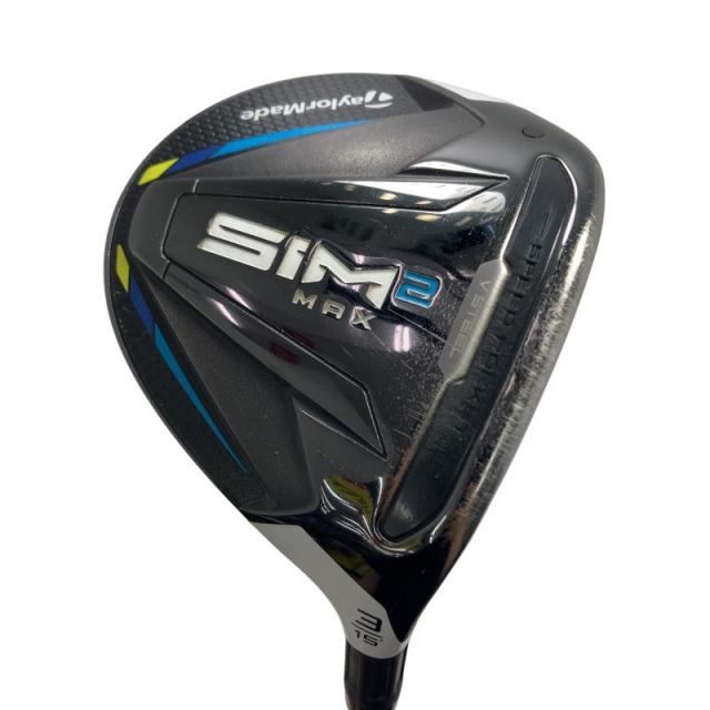 【中古】 テーラーメイド SIM2 MAX 3W フェアウェイウッド FW TENSEI BLUE TM50(SIM2 FW) (フレックスSR) メンズ 男性用 右利き 右用 Dランク ゴルフクラブ