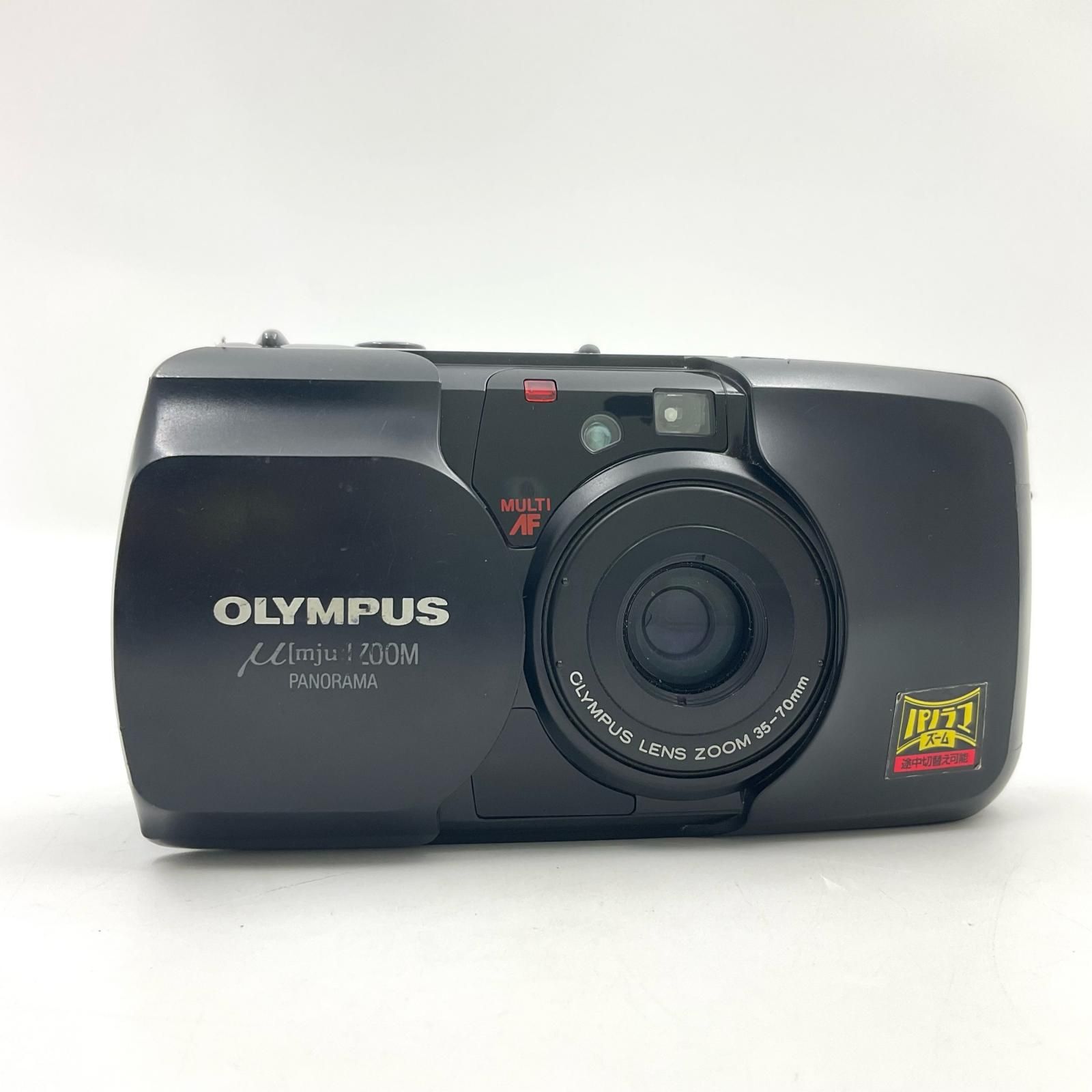 最速発送】OLYMPUS μ[mju:]ZOOM PANORAMA ブラック【難有】 - メルカリ