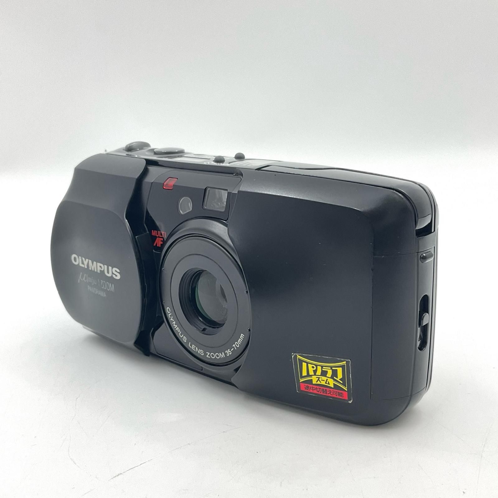 最速発送】OLYMPUS μ[mju:]ZOOM PANORAMA ブラック【難有】 - メルカリ