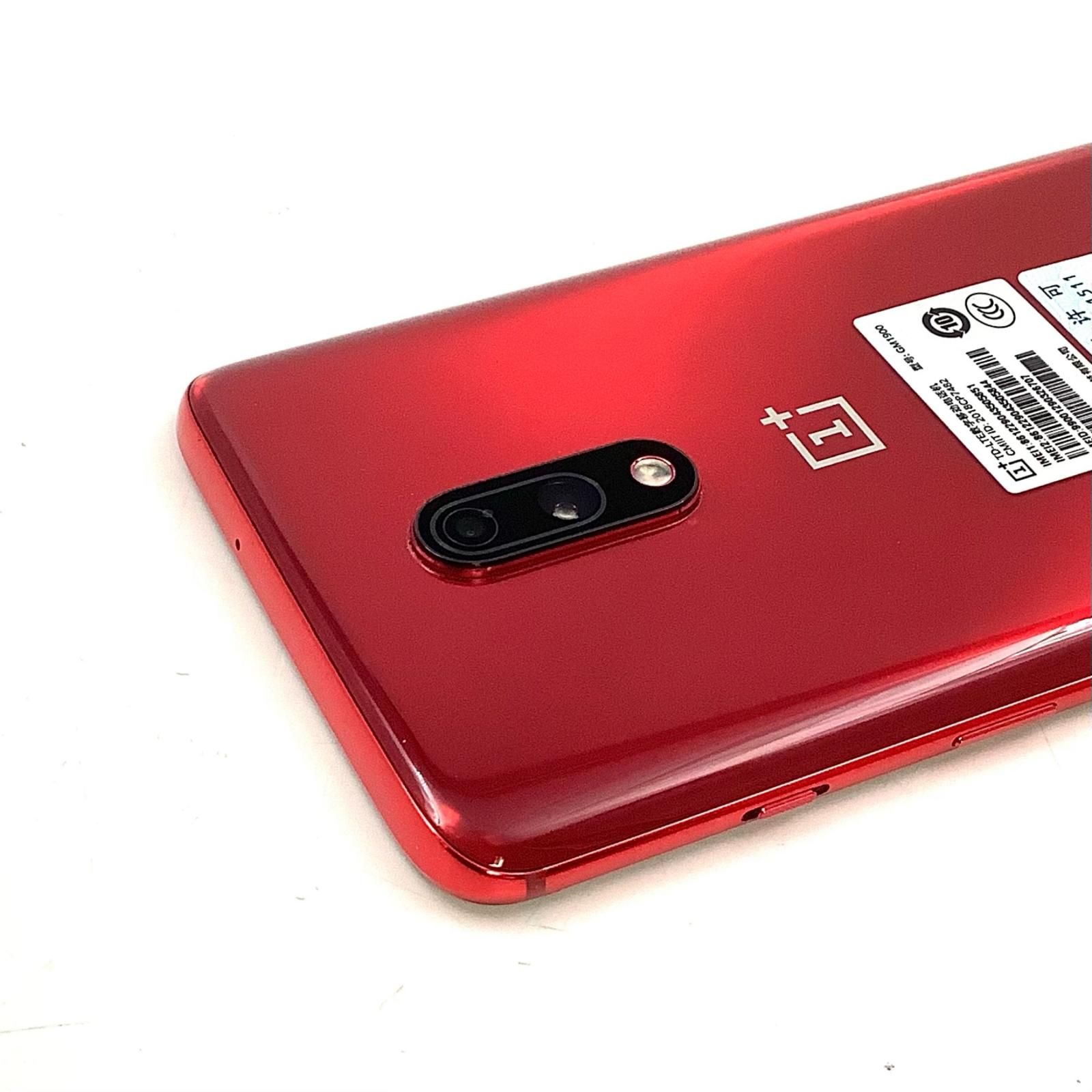 OnePlus 7 256GB レッド SIMフリー 中古美品 - メルカリ