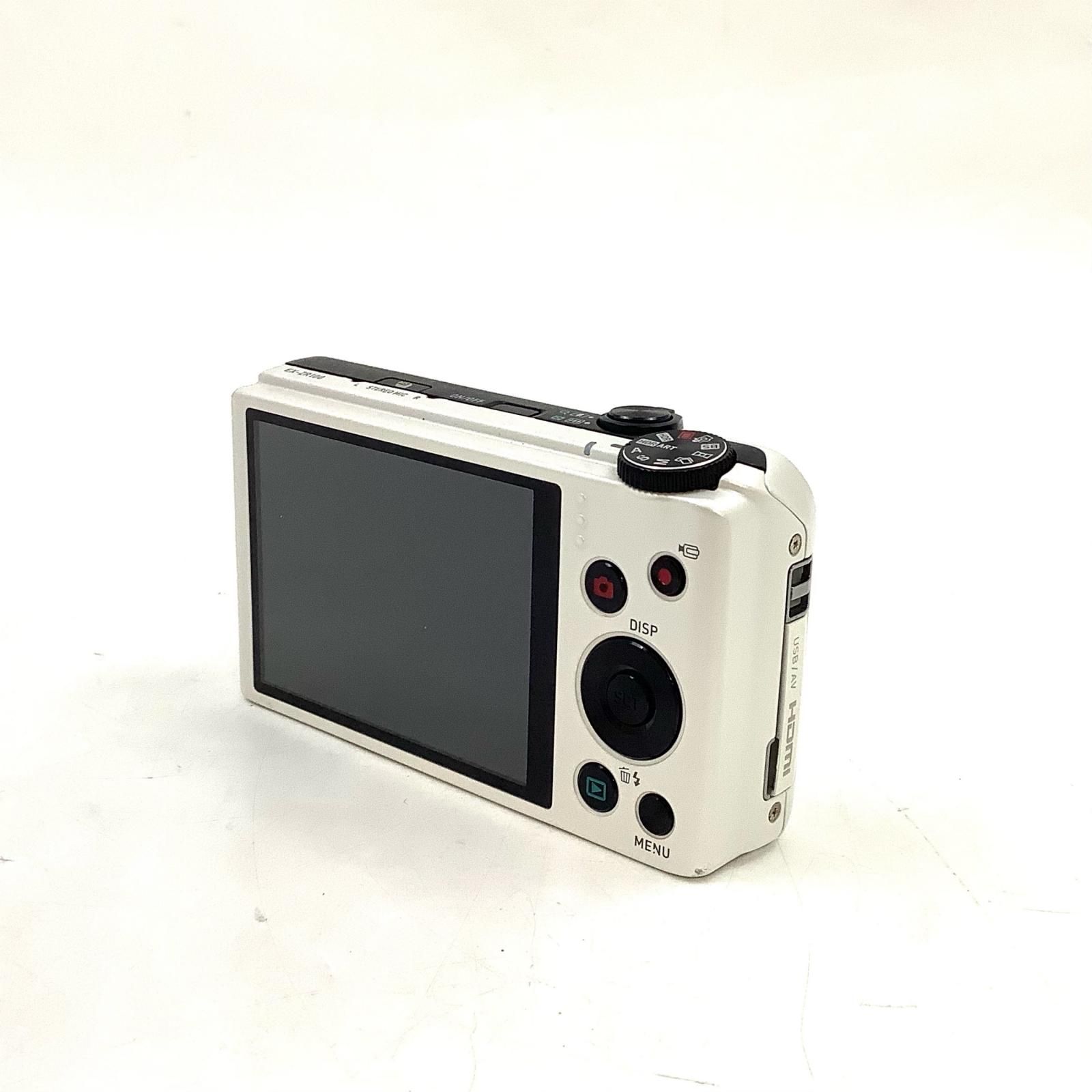 CASIO カシオ EX-ZR100 デジタルカメラ 動作品　美品 全額返金保証】【最速発送】CASIO コンパクトデジタルカメラ HIGH