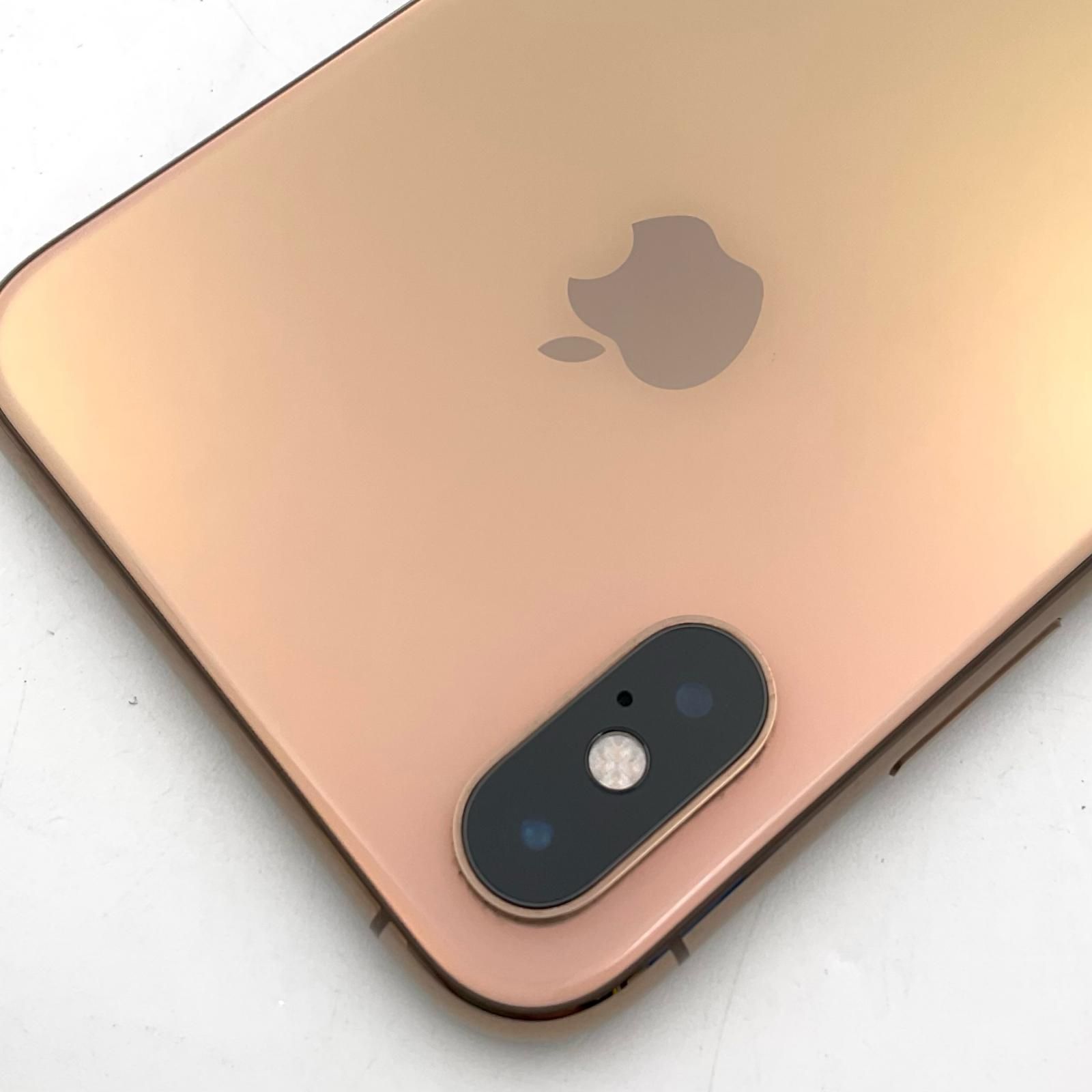 iPhone XS 256GB ゴールド SIMフリー docomo - メルカリ