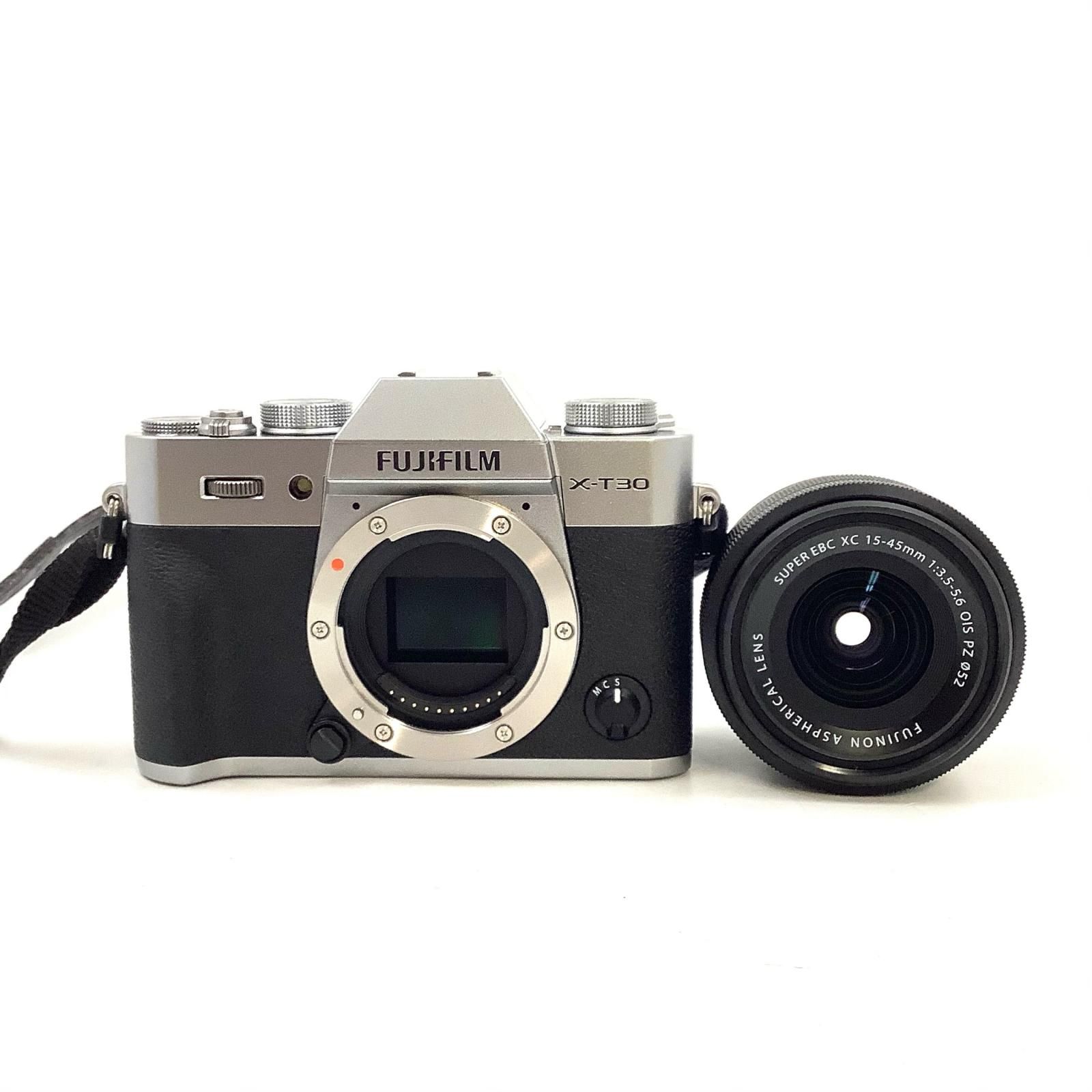 全額返金保証】【最速発送】FUJIFILM デジタル一眼 X-T30 15-45mm