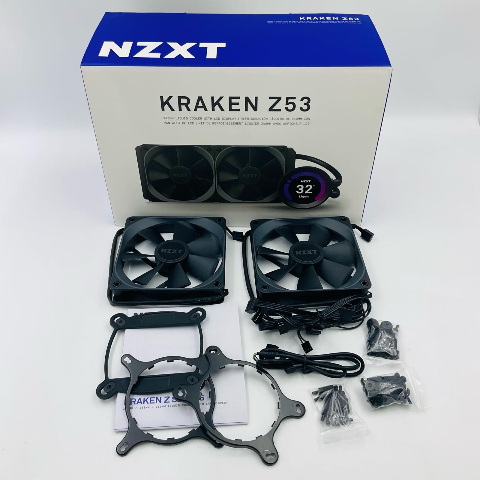 NZXT KRAKEN Z53 CPUクーラー 美品 動作確認済 - メルカリ
