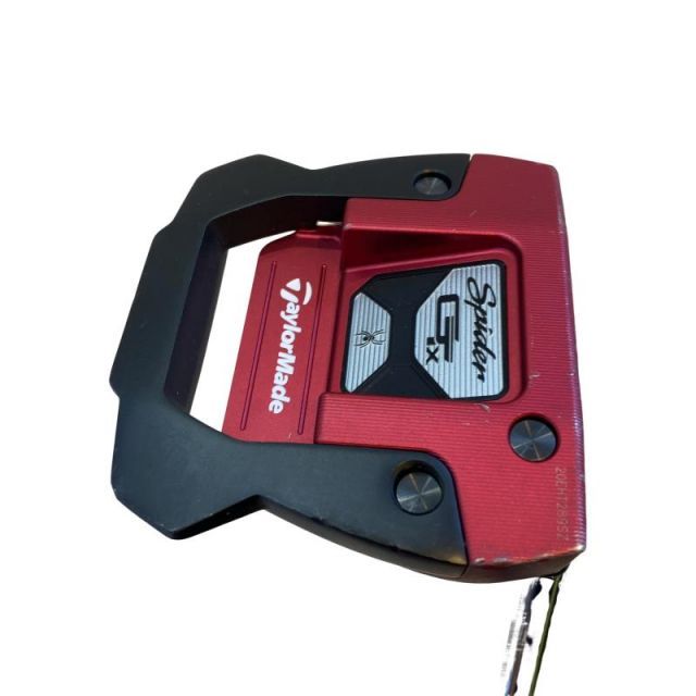 【中古】 テーラーメイド Spider GTx RED スモールスラント 34インチ パター PT スチール (フレックスその他) メンズ 男性用 右利き 右用 Cランク ゴルフクラブ