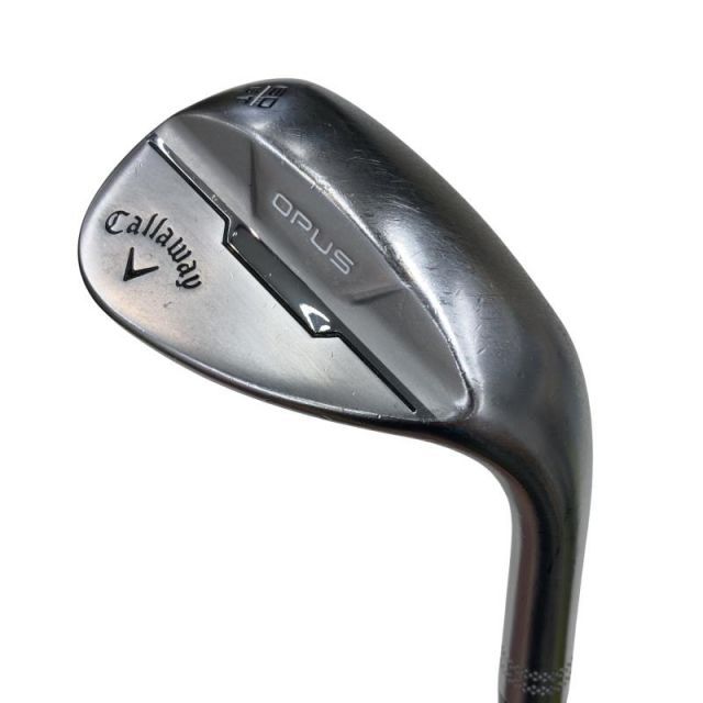 【中古】 キャロウェイ OPUS クロム 60°/06°T ウェッジ WG 純正特注シャフト (フレックスS) メンズ 男性用 右利き 右用 Dランク ゴルフクラブ