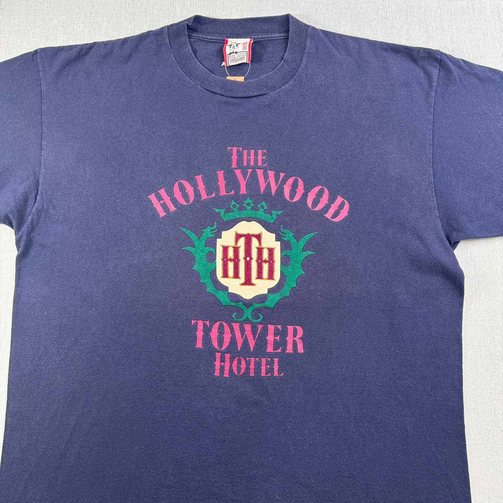 レア 90s ディズニー ビンテージ Tシャツ タワーホテル