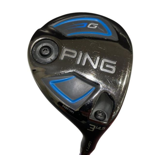 【中古】 ピン G 3W フェアウェイウッド FW 純正特注シャフト (フレックスS) メンズ 男性用 右利き 右用 Cランク ゴルフクラブ