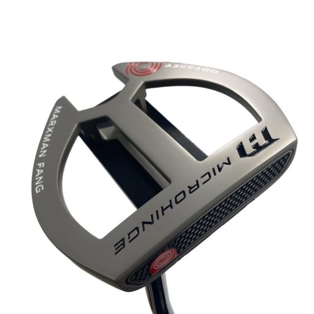 【中古】 オデッセイ MICROHINGE MARXMAN FANG 34インチ パター PT スチール (フレックスその他) メンズ 男性用 右利き 右用 Aランク ゴルフクラブ