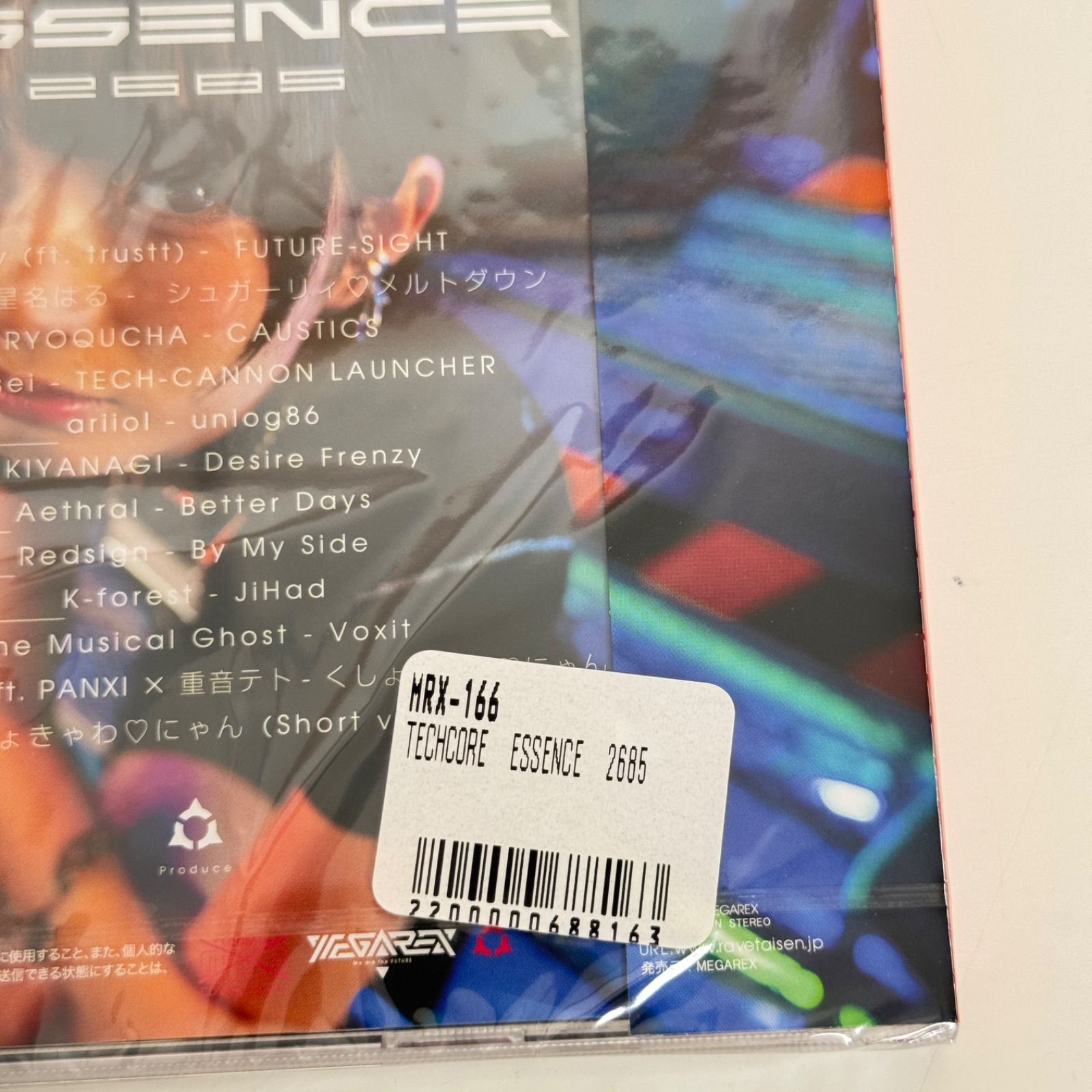 新品未使用 MEGAREX 【DL CARD】 TECHCORE ESSENCE 2685 MRX-166 音楽
