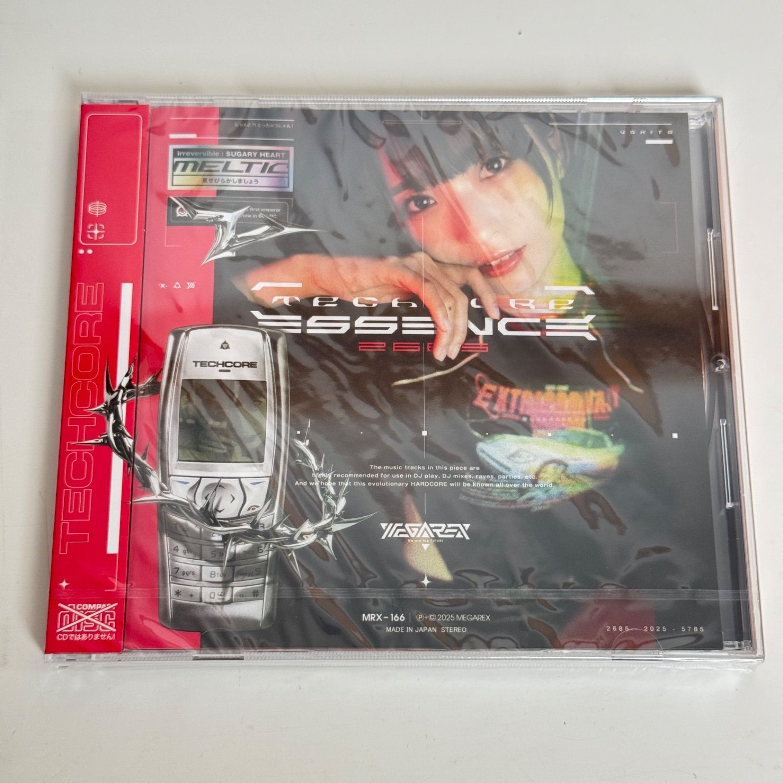 新品未使用 MEGAREX 【DL CARD】 TECHCORE ESSENCE 2685 MRX-166 音楽