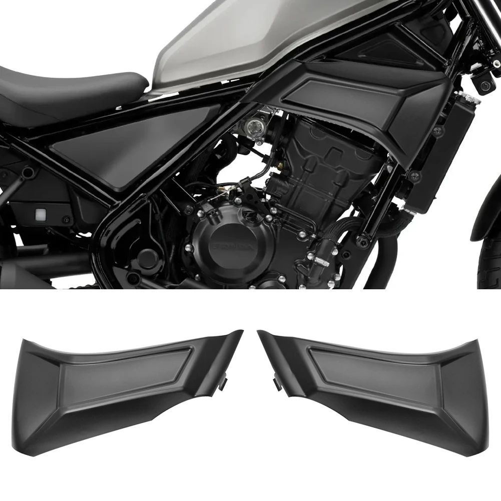 ホンダ Rebel CMX250/300/500 用 ブラックサイドフェアリングカバー 2017-2022