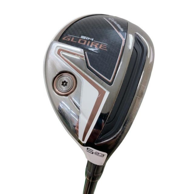 【中古】 テーラーメイド SIM GLOIRE U5 ユーティリティ UT AIR Speeder TM(UT) (フレックスSR) メンズ 男性用 右利き 右用 Cランク ゴルフクラブ