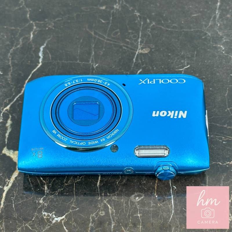 Nikon COOLPIX S3600 コバルトブルー 2005万画素 光学8倍ズーム 広角