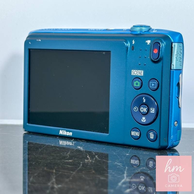 Nikon COOLPIX S3600 コバルトブルー 2005万画素 光学8倍ズーム 広角