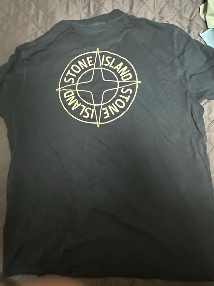 STONE ISLAND ストーンアイランド 半袖Tシャツ ネイビー Lサイズ 出品