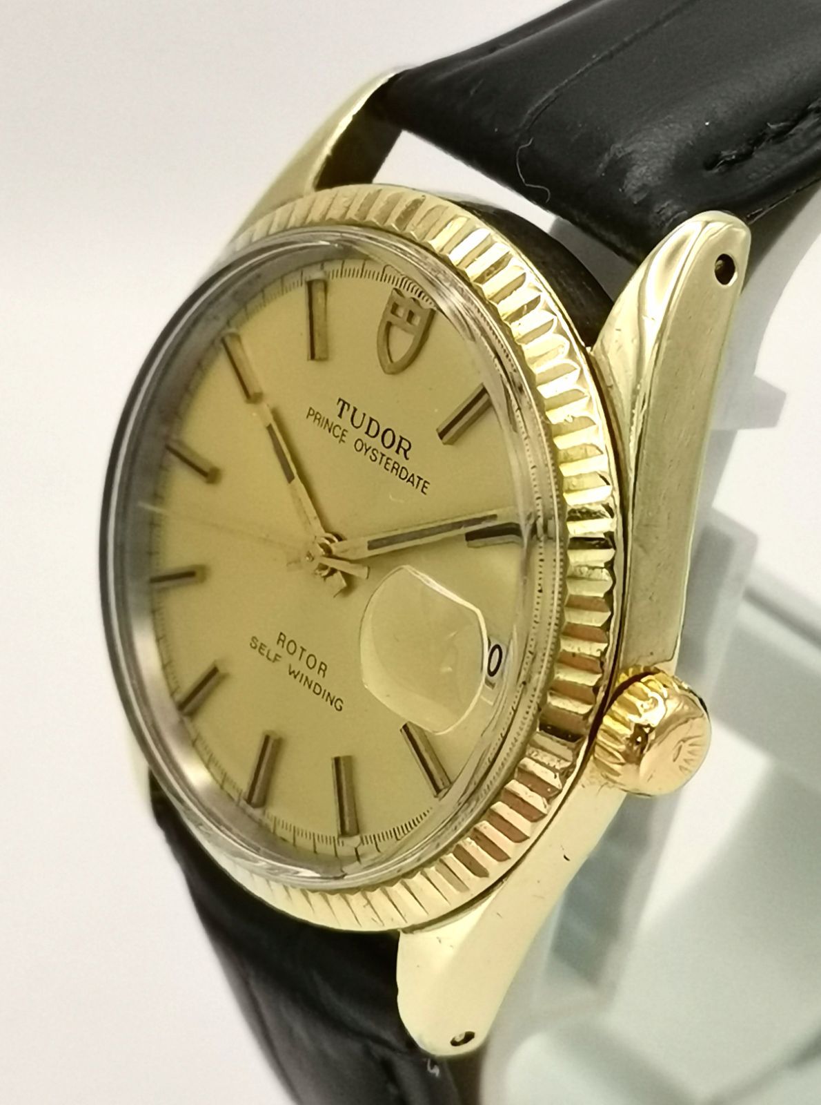 OH済 TUDOR チュードル 9071/5 プリンス オイスターデイト YGベゼル