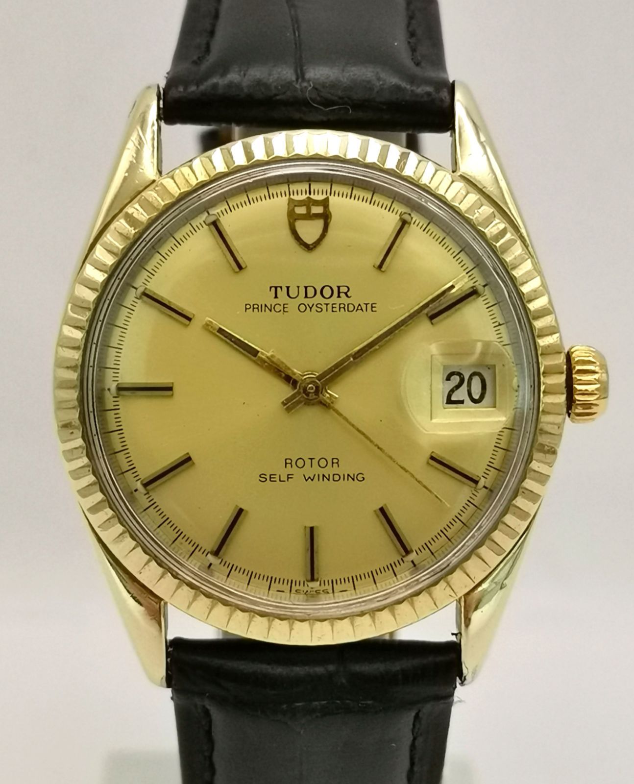 OH済 TUDOR チュードル 9071/5 プリンス オイスターデイト YGベゼル