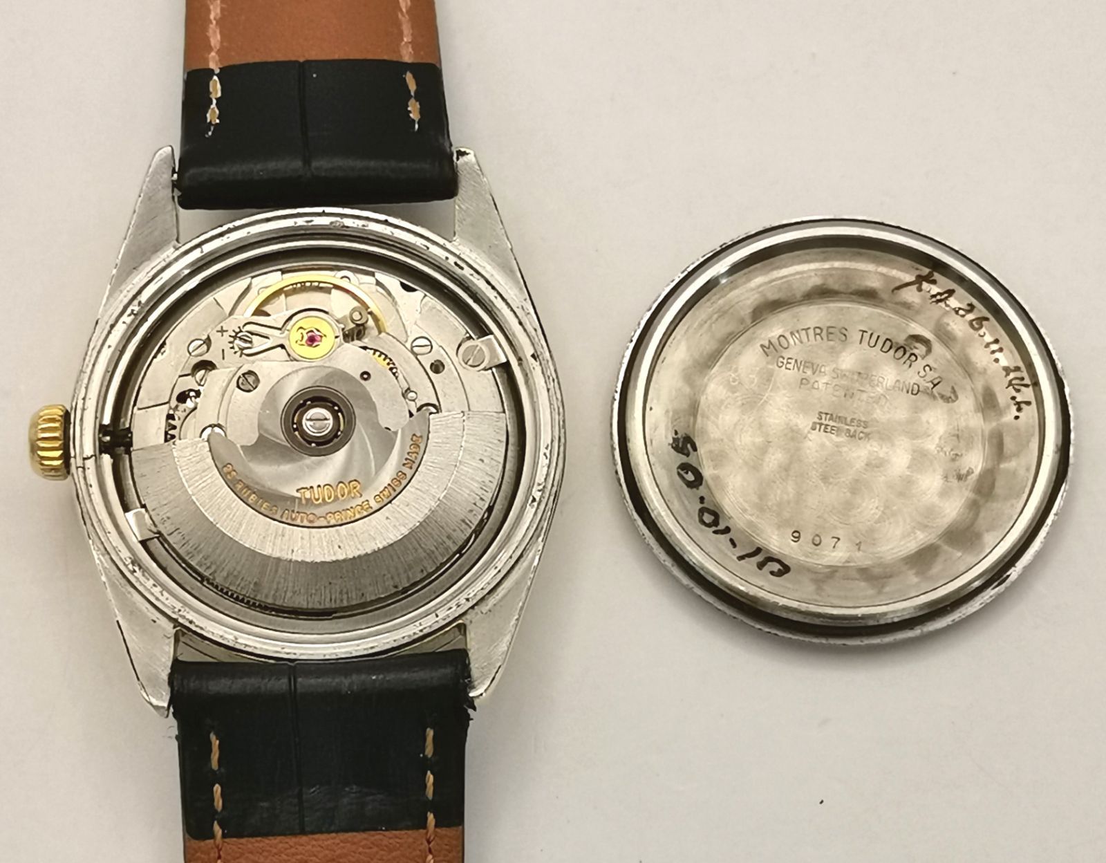 OH済 TUDOR チュードル 9071/5 プリンス オイスターデイト YGベゼル
