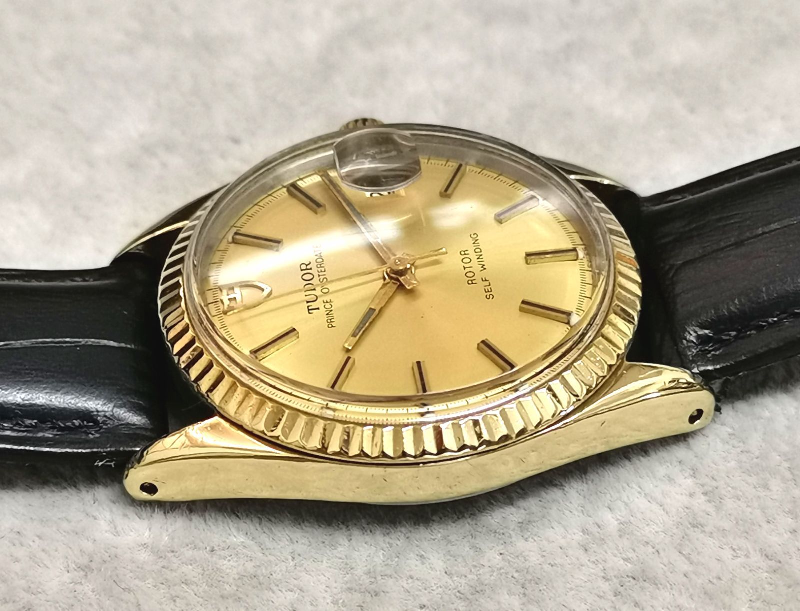 OH済 TUDOR チュードル 9071/5 プリンス オイスターデイト YGベゼル