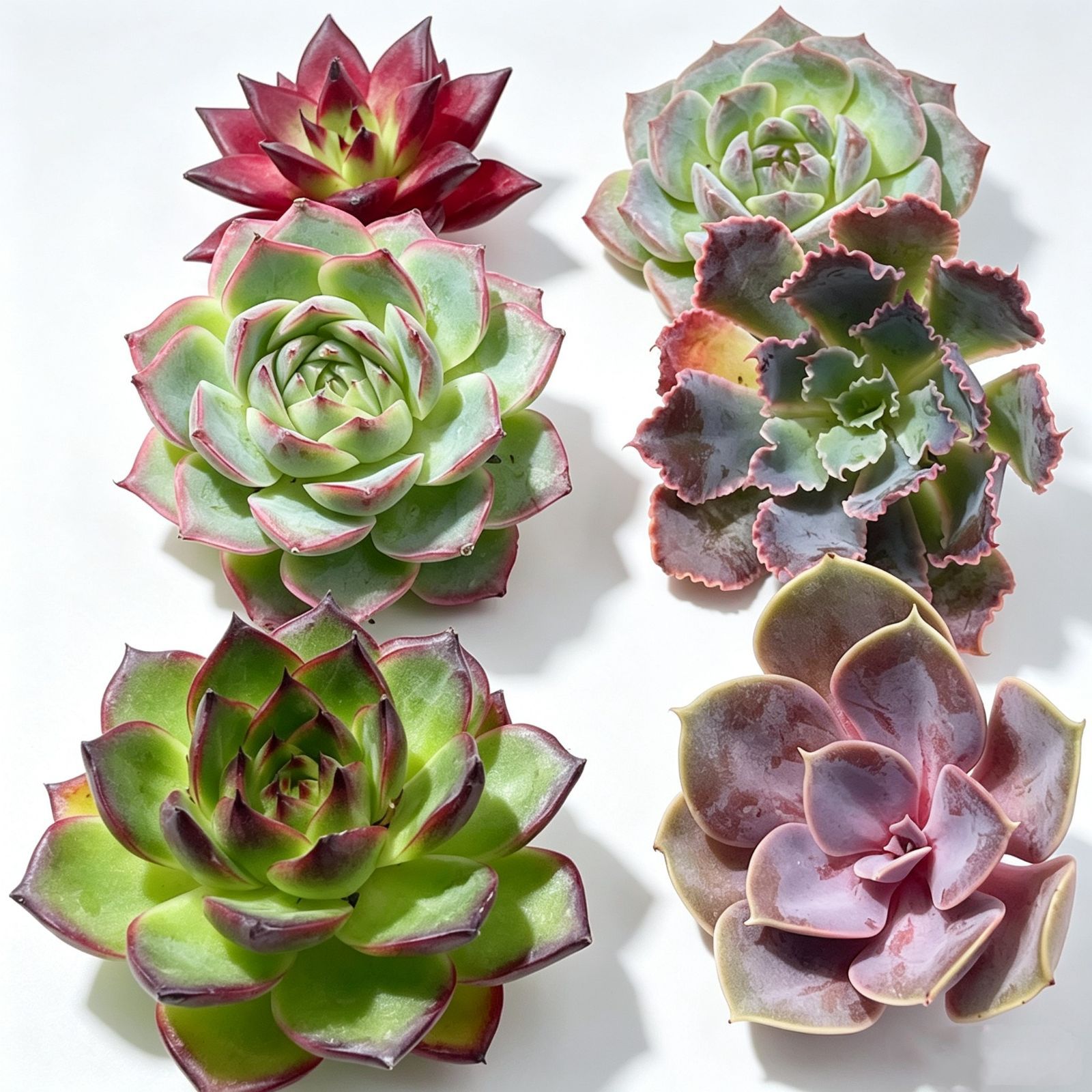 新入荷 多肉植物 大苗 6株セット カット苗 5～7cm 第四種郵便 観葉植物
