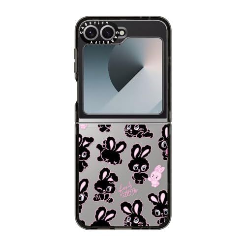 CASETiFY インパクトケース for Samsung Galaxy Z Flip 6 - Black Bunnies - ブラックyu 7b345c13