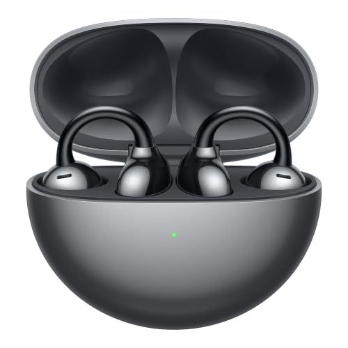HUAWEI FreeClip ワイヤレスイヤホン Bluetooth オープンイヤー イヤーカフ型 3段階音量調整 耳を塞がないイヤホン 軽量約5.6g(本体) 音漏れ防止 マイク付き 通話ノイズリダクション 36時間再生 左右自動認識 I 957bb339