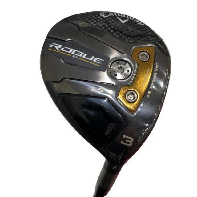 【中古】 キャロウェイ ROGUE ST LS 3W フェアウェイウッド FW TENSEI 55 for CW(ROGUE ST FW) (フレックスS) メンズ 男性用 右利き 右用 Cランク ゴルフクラブ