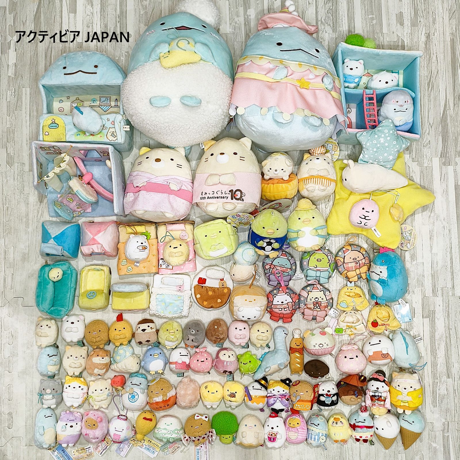すみっコぐらし　ぬいぐるみ　まとめ売り SG095 100体セット すみっコぐらし ぬいぐるみ まとめ売り - メルカリ