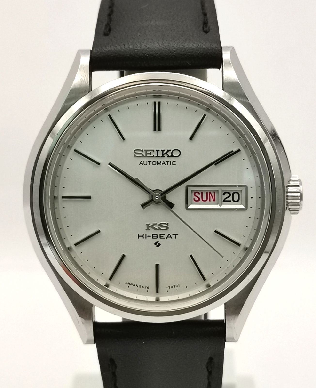 OH済 KING SEIKO キングセイコー 5626-7121 ハイビート SS 自動巻き 時計