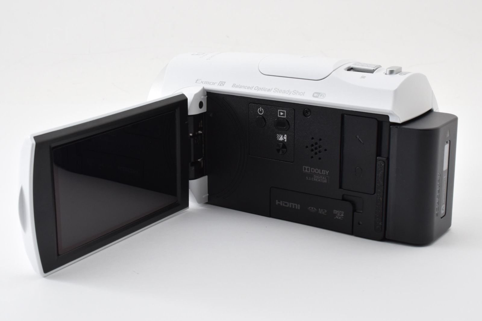美品・完動品】SONY HANDYCAM HDR-CX670 ホワイト 空間光学手ブレ補正