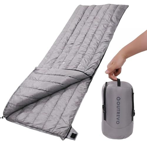 寝袋 ダウン 封筒型 軽量 防水 グースダウン 400g 連結してふたり用に コンパクト シュラフ アウトレボpms d5fc82eb 11,197円