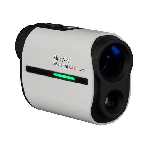 Shot Navi(ショットナビ) ゴルフ レーザー距離測定器 Voice Laser Red Leo 視認性 赤色OLED採用 高速0.3秒計測 高低差 充電式 レーザー距離計測器 日本製pms 5ca9025c